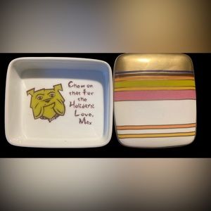 Marc Blackwell New York ceramic Trinket dish